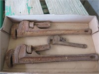 Ridged Pipe Wrenches (3)