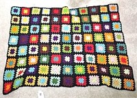 Hand Knit Lap Afghan