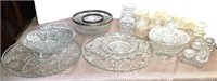 Pressed Glass Service Pieces