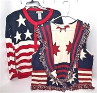 Patriotic Vest and Sweater