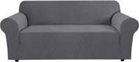 NEW $48 Grey Couch Cover Sofa 3 Seat, 1-Piece