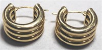 14KT YELLOW GOLD 2.20 GRS EARRINGS