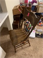 VTG WOOD DINING CHAIR
