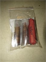 (3) ROLLS OF WHEAT PENNIES -- VARIOUS DATES