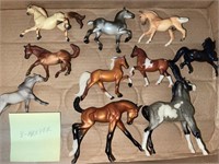 10 Cnt Breyer Horses. Small. 2.5 - 5in tall