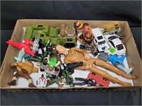 Assorted Cars & Action Figures