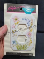 Floral Switch Plate