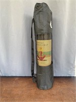 Yoga mat with carry case