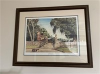 Large signed Donna & Jerry Locklair print