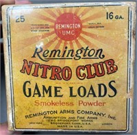 Remington Nitro Club 16ga Shell Box