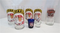 Reds Gold Star Glasses & More