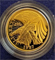 1987-W Constitution Bicentennial Gold $5