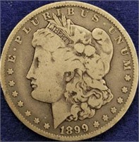 1899-O Morgan Silver Dollar