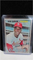 1967 Bob Gibson Baseball Card