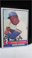 1976 Hank Aaron Baseball Card