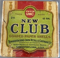 Remington UMC New Club 12ga Box
