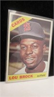 1966 Lou Brock Baseball Card