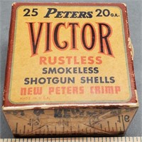 Peter's Victor 20ga Shotshell Box