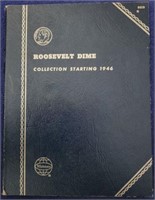 Partial Book of 30 Roosevelt Dimes