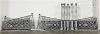 Memphis TN Wrought Iron Fence w/ Gothic Design