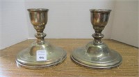 Westmorland Sterling Weighted Candleholders