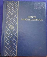 Partial Book of Pennies - Cents
