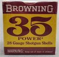 Full Box Browning 28ga Shotshells