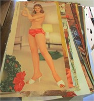 Large Group of Vintage Playboy Centerfolds