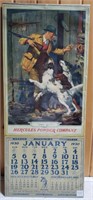 1930 Hercules Powder Calendar