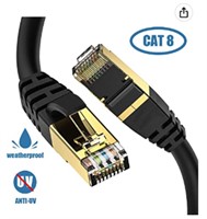 Ethernet Cable, Cat8 Ethernet Cable, 6FT