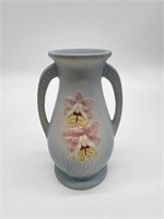 Vintage Hull Orchid Handled Vase 302-4 3/4