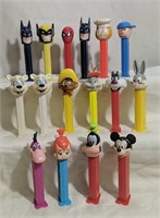 Vintage Character Candy Pez Dispensers set of 16,