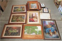 Large Group of Pictures, Frames, Plaques