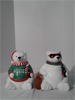 Coca Cola Polar Bear Cookie Jars