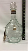 Jack Daniel’s Whiskey 1.75 Liter Glass Decanter