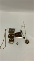 Variety lot of vintage style costume jewelry