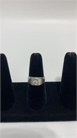 Gorgeous 14K gold sz 8.5 ring with real diamonds