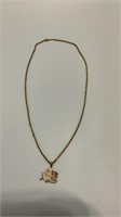 14K gold #1 Nana 19in necklace