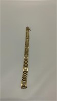 Gorgeous 8.5in 14K gold link bracelet