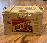 Brew City Insulated Wooden crate