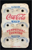 1906 Coca-Cola Pocket Baseball Score Counter