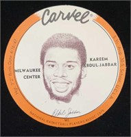 1975 Kareem Abdul-Jabbar Carvel Ice Cream Disc