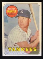 1969T #500 Mickey Mantle Baseball Card