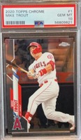 2020 TOPPS CHROME MIKE TROUT INSTANT