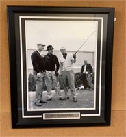 19"x15" Photo of Snead, Nicklaus, & Palmer Framed