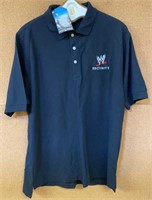 +Never Worn WWE Crew Collared Shirt Large