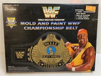+1991 WWF Mold & Print Championship Belt New