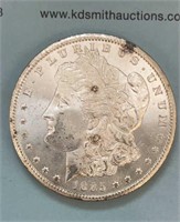 1885CC Morgan Silver Dollar