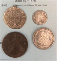 (4) British Coins
