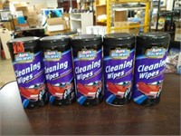 5pc. Auto cleaning wipes